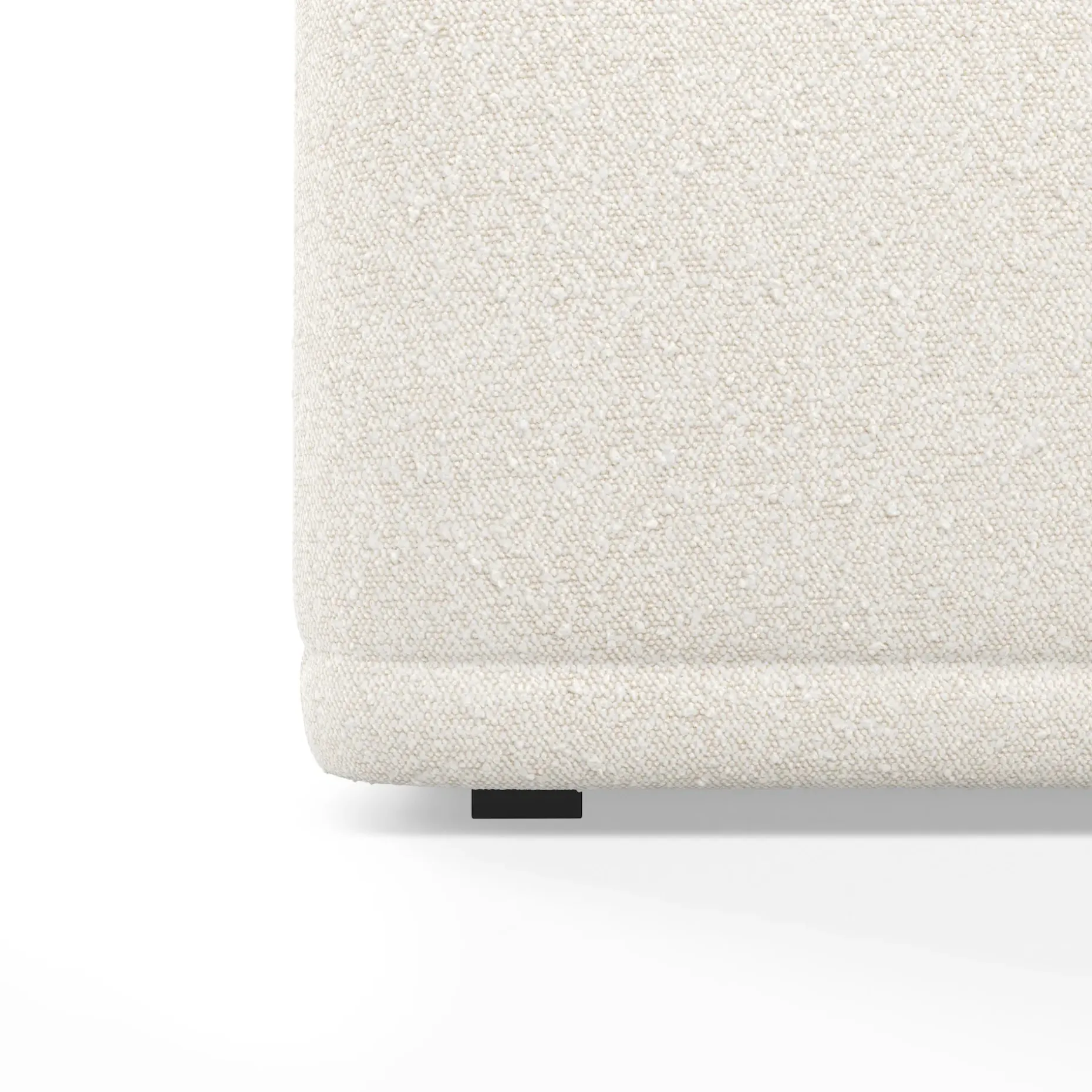 Kayra King Upholstered Storage Bed - Ivory Bouclé