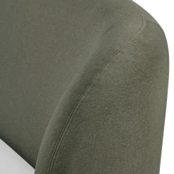 Kayra Queen Upholstered Bed - Felted Green