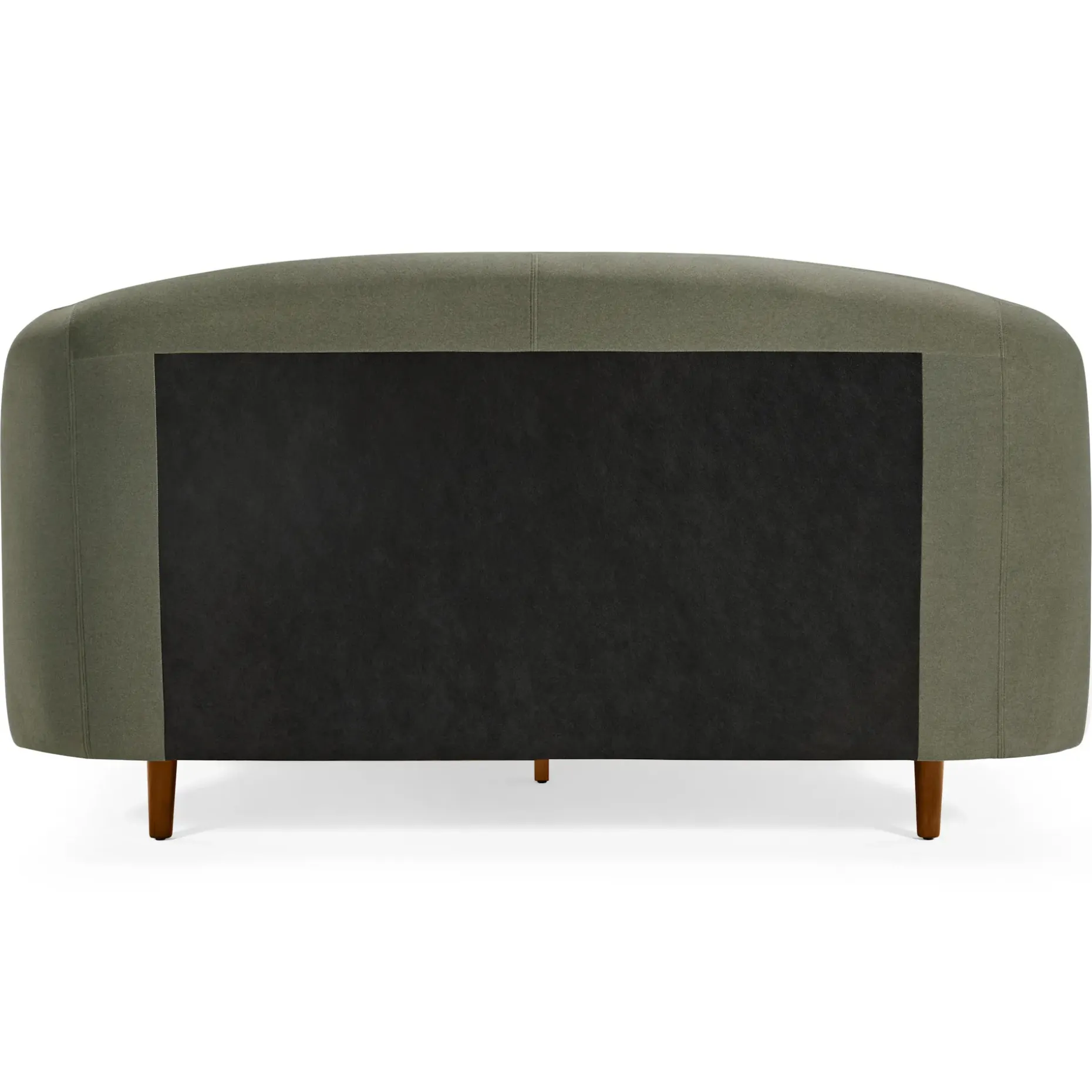 Kayra Queen Upholstered Bed - Felted Green