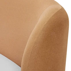 Kayra Queen Upholstered Bed - Felted Ginger