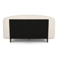 Kayra Queen Upholstered Bed - Ivory Bouclé