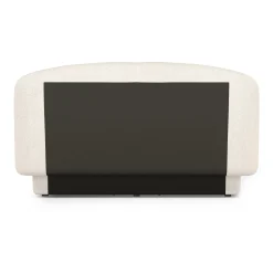 Kayra Queen Upholstered Storage Bed - Ivory Bouclé