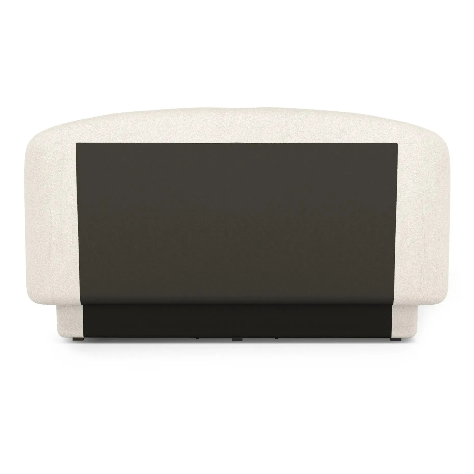 Kayra Queen Upholstered Storage Bed - Ivory Bouclé