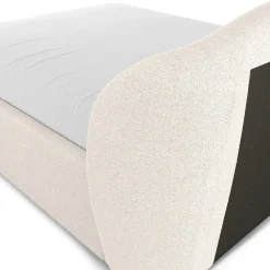 Kayra Queen Upholstered Storage Bed - Ivory Bouclé