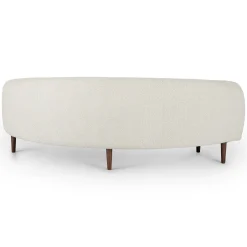 Kayra 87" Sofa - Ivory Bouclé