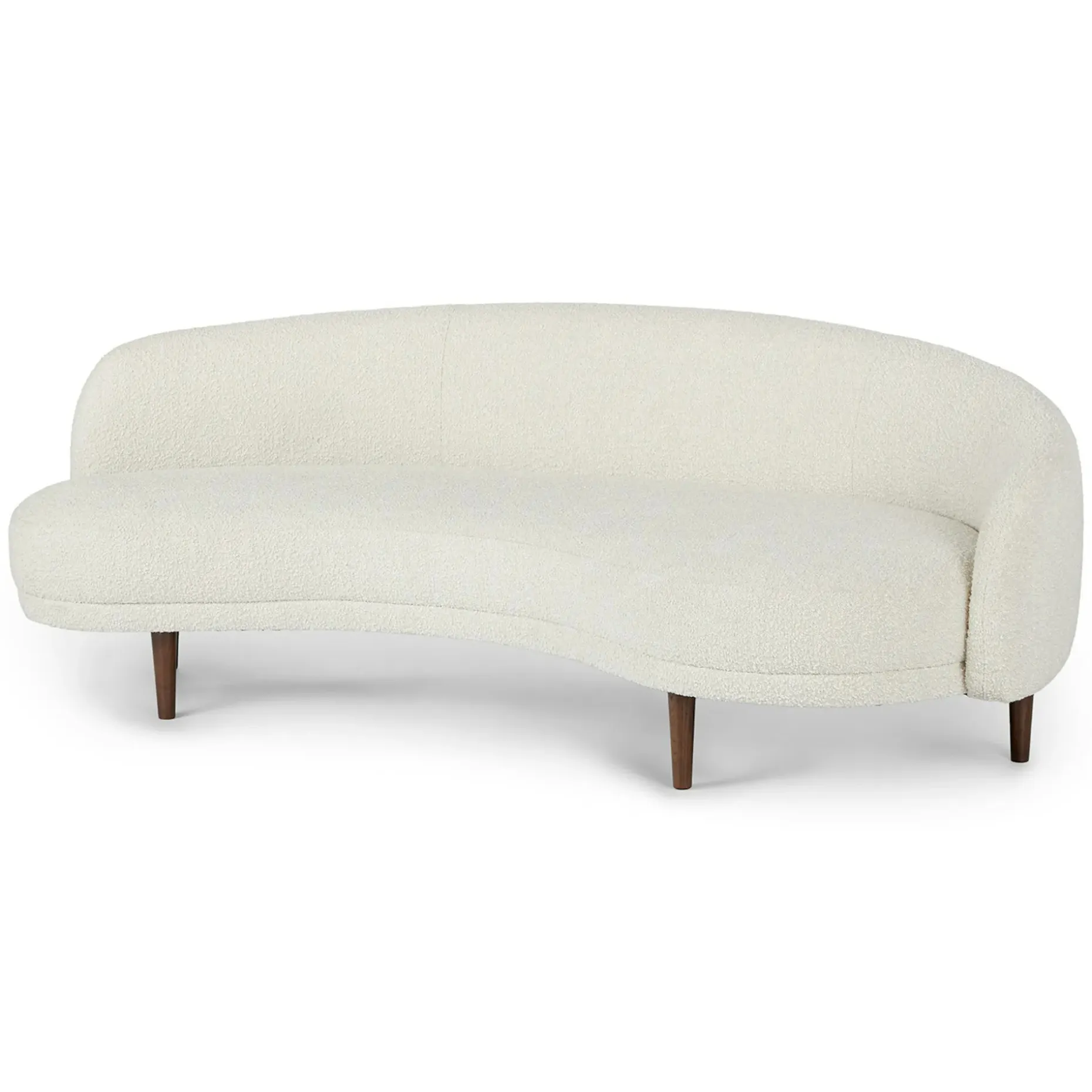 Kayra 87" Sofa - Ivory Bouclé