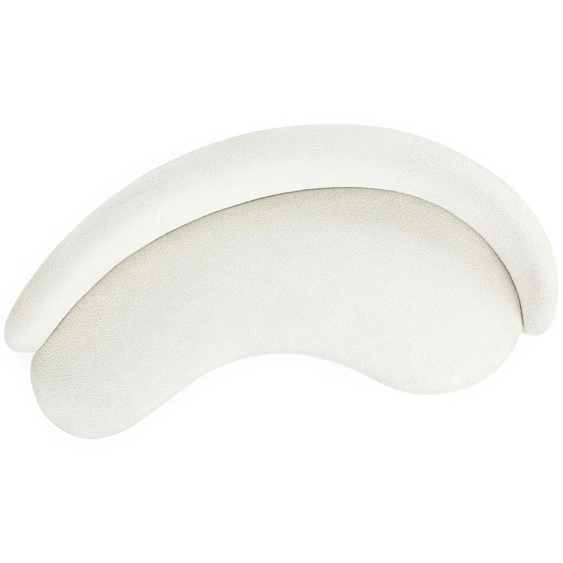 Kayra 87" Sofa - Ivory Bouclé