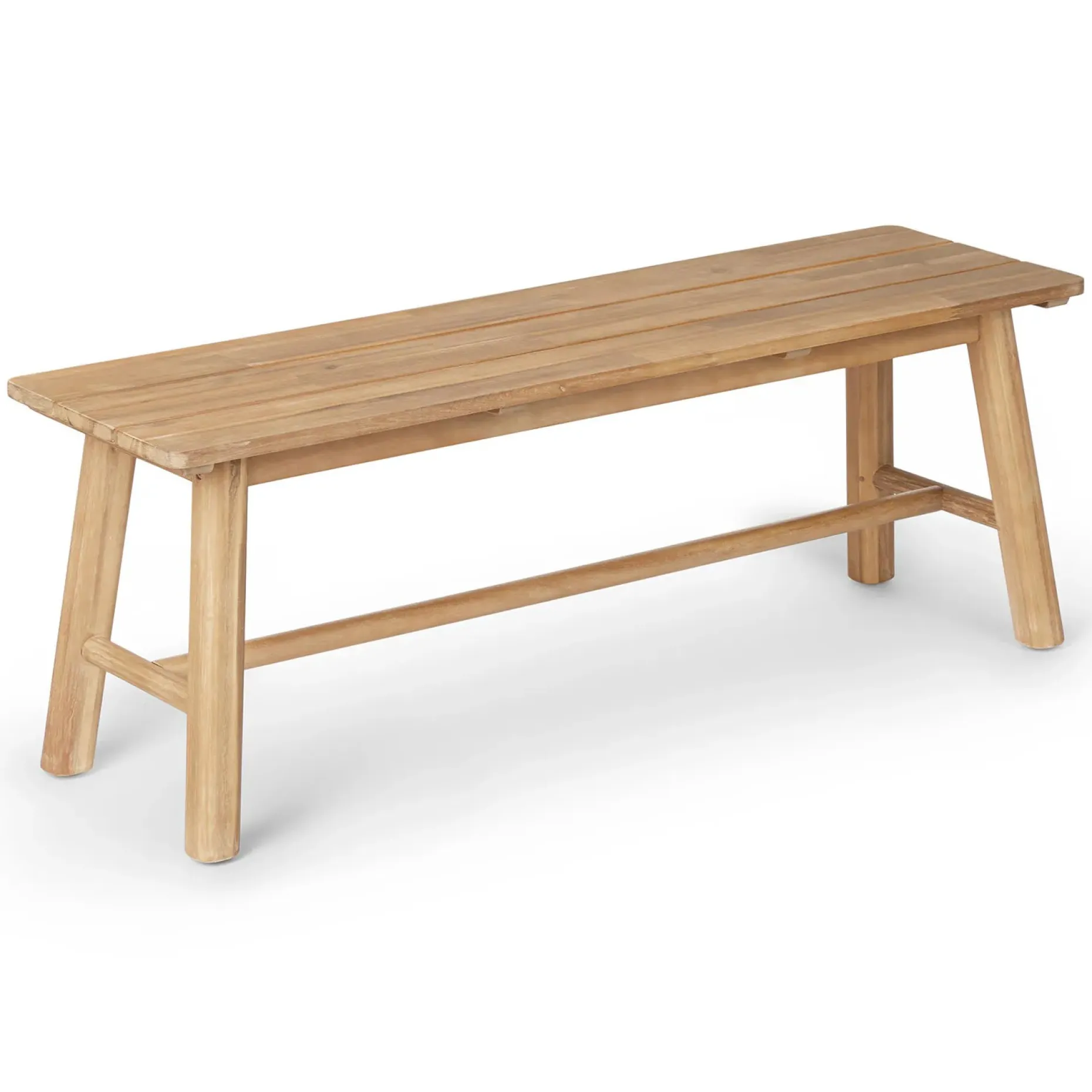 Kempel 47" Outdoor Bench - Acacia