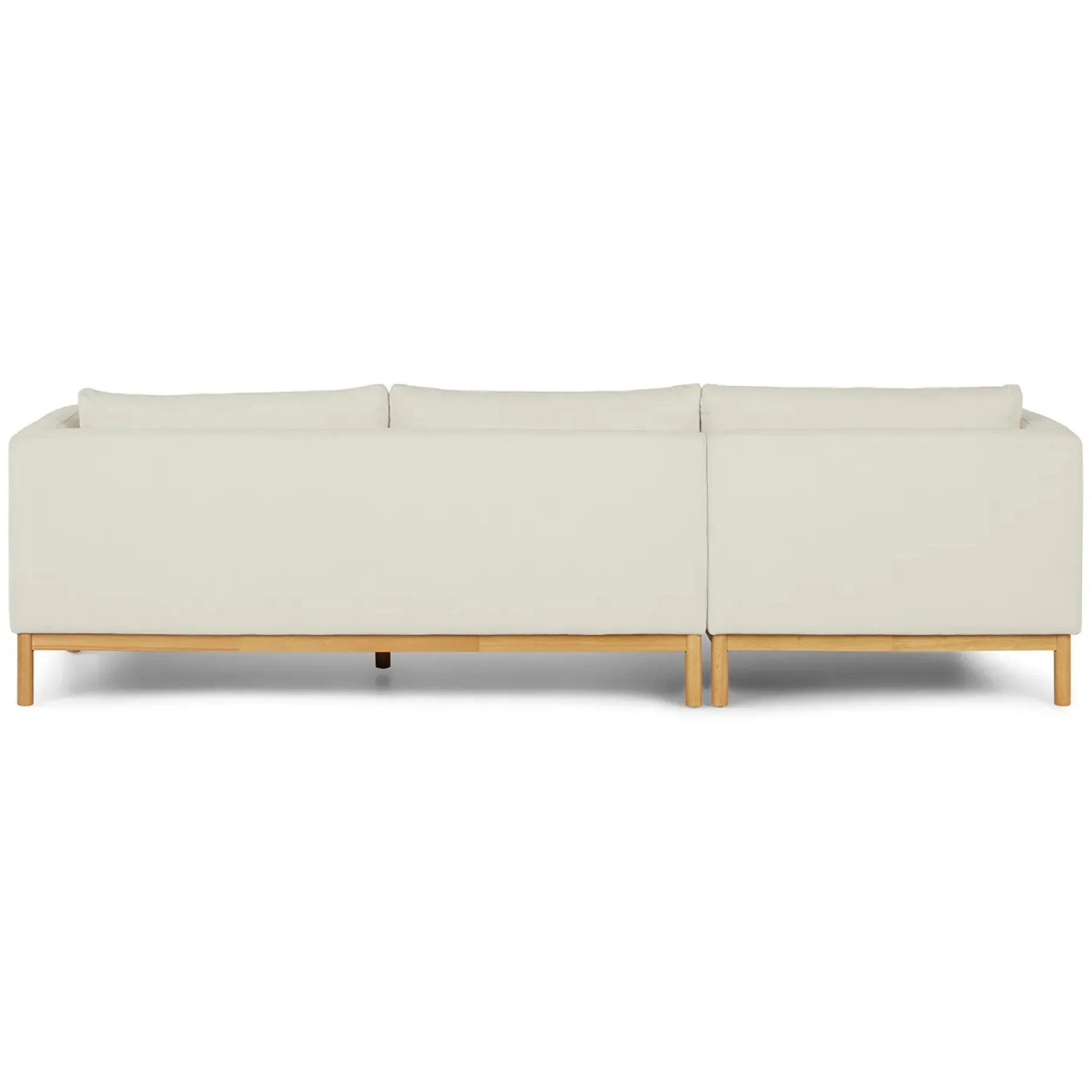 Kinso 115" Left Sectional - Buckler Ivory