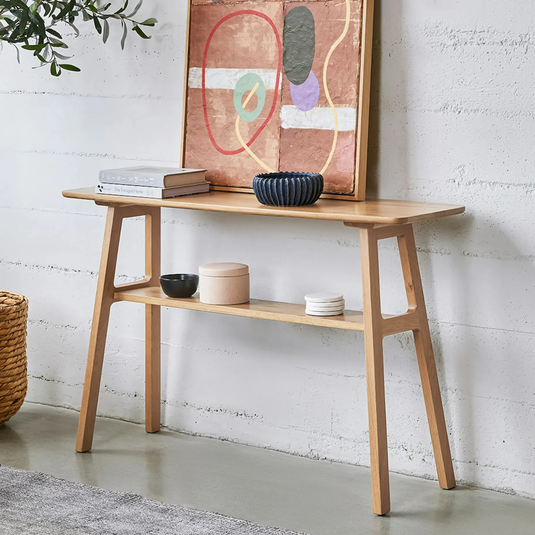 Kirun 47" Console - Oak