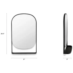 Klein Wall Mirror - Black