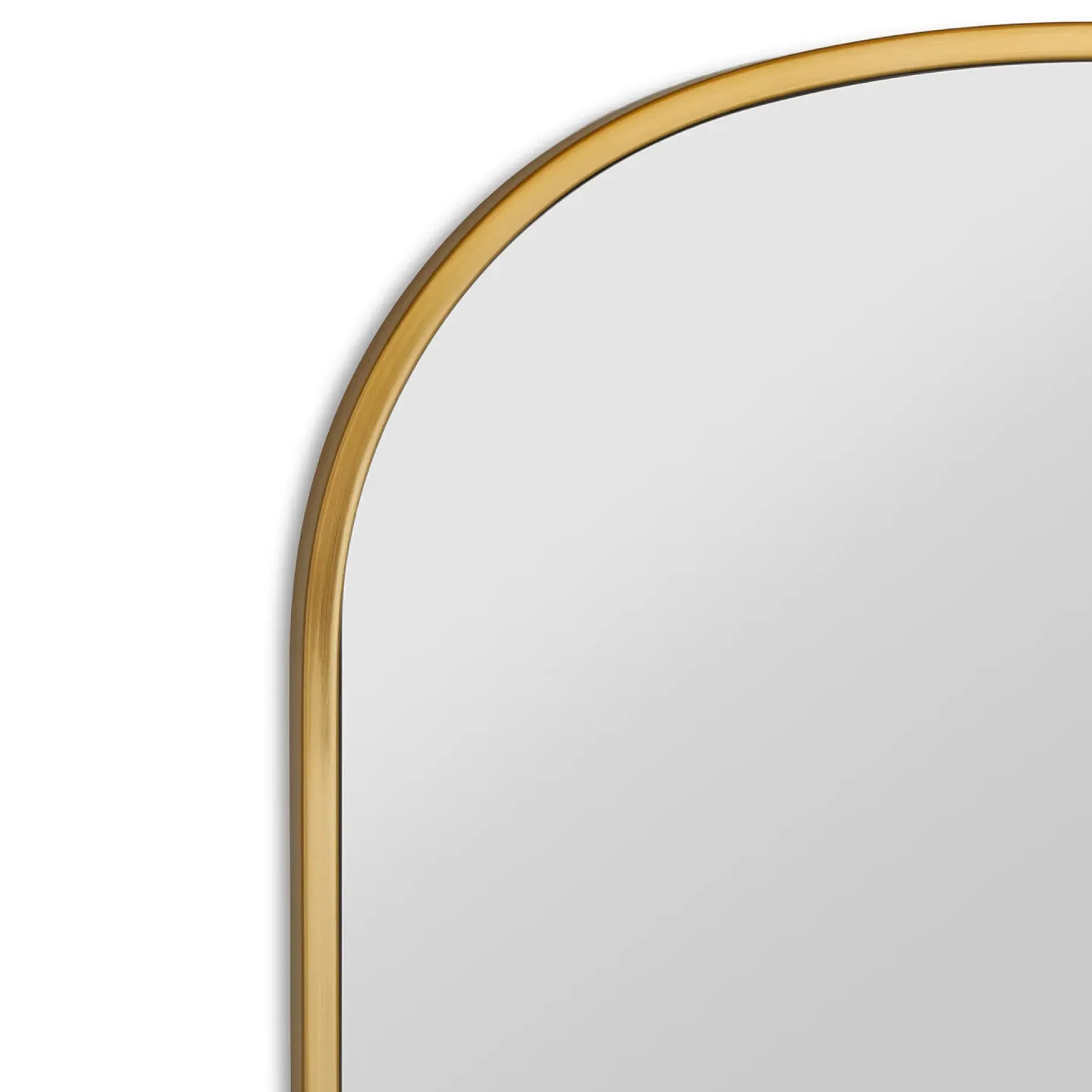 Klein Wall Mirror - Brass