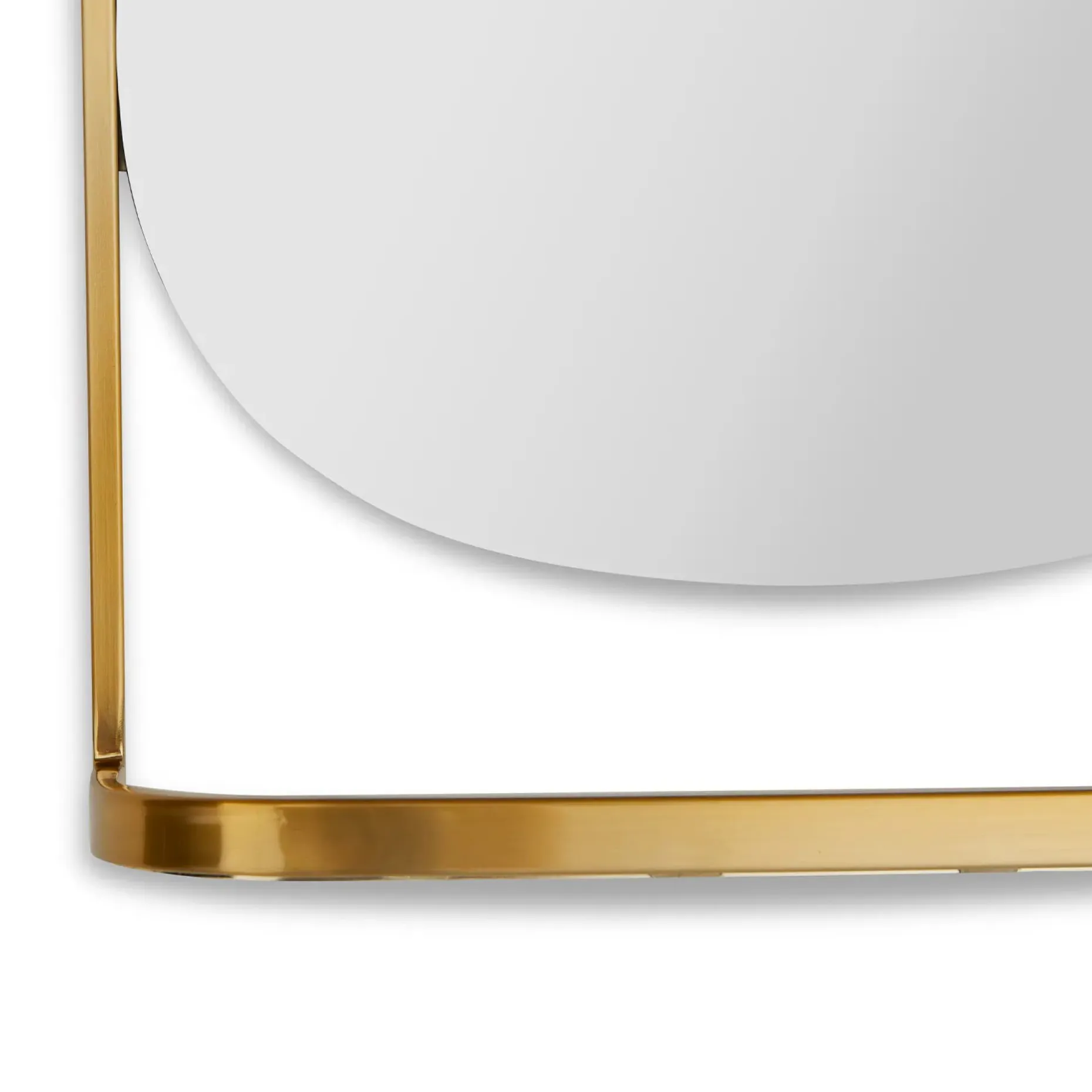 Klein Wall Mirror - Brass