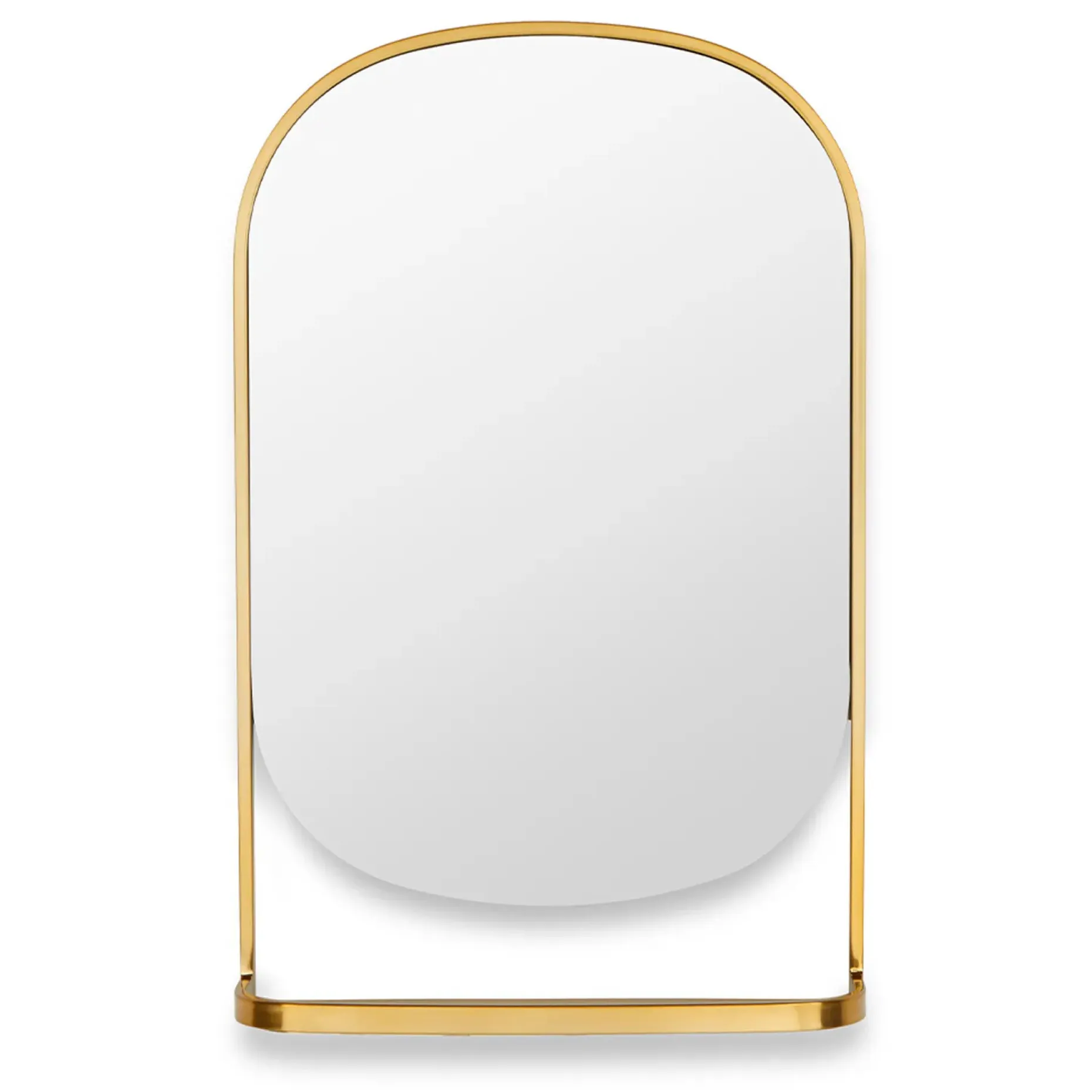 Klein Wall Mirror - Brass