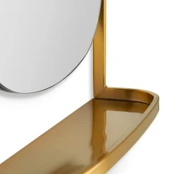 Klein Wall Mirror - Brass
