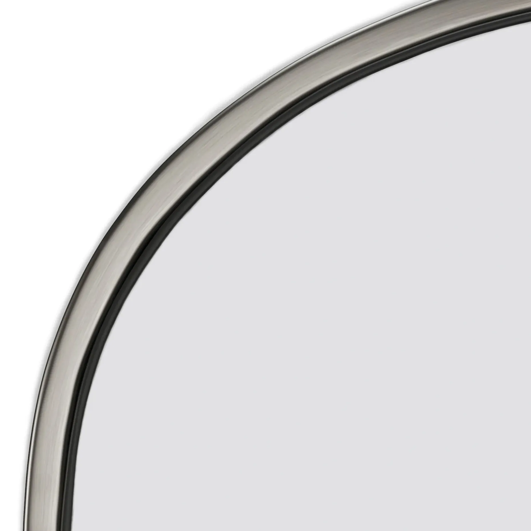 Klein Wall Mirror - Brushed Nickel