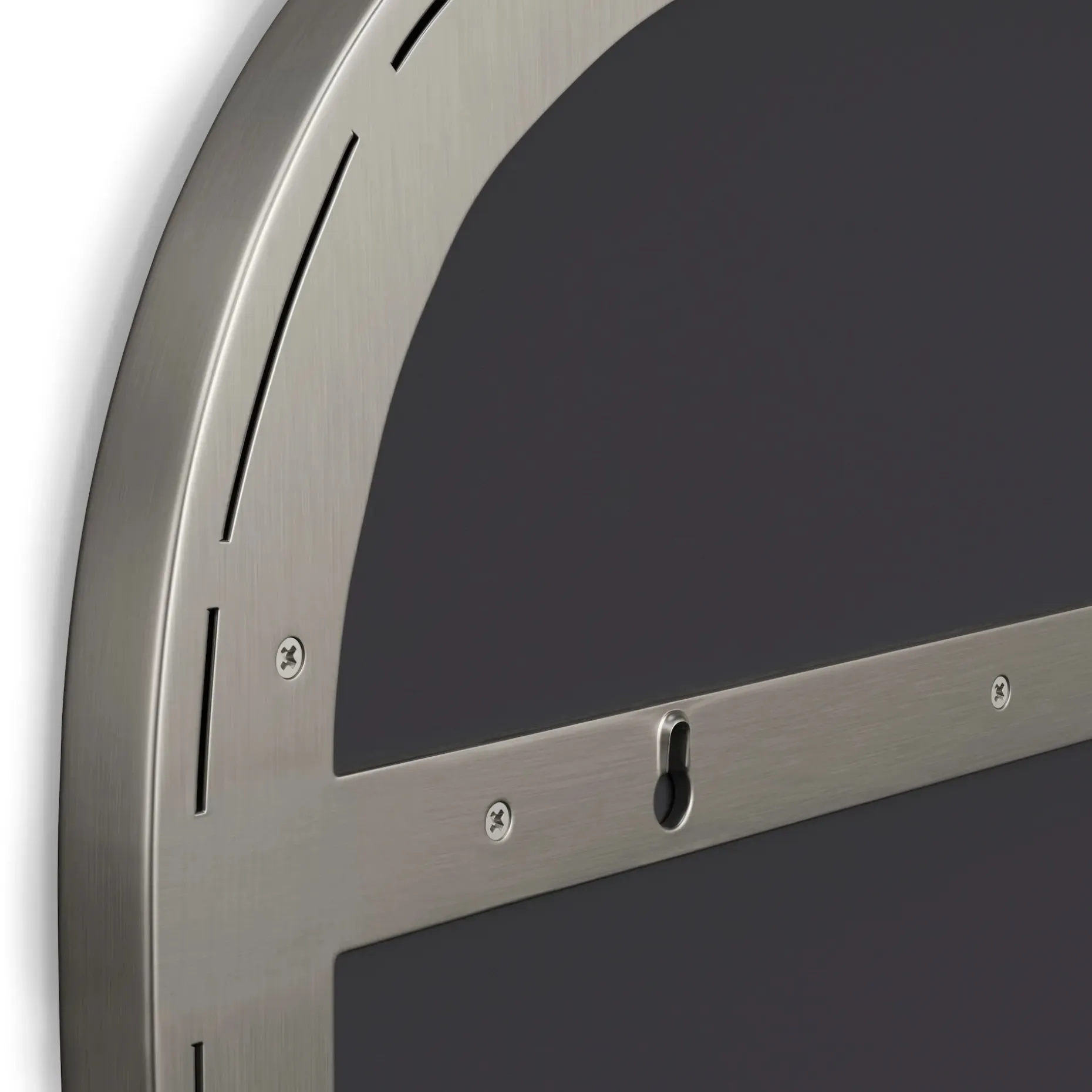 Klein Wall Mirror - Brushed Nickel