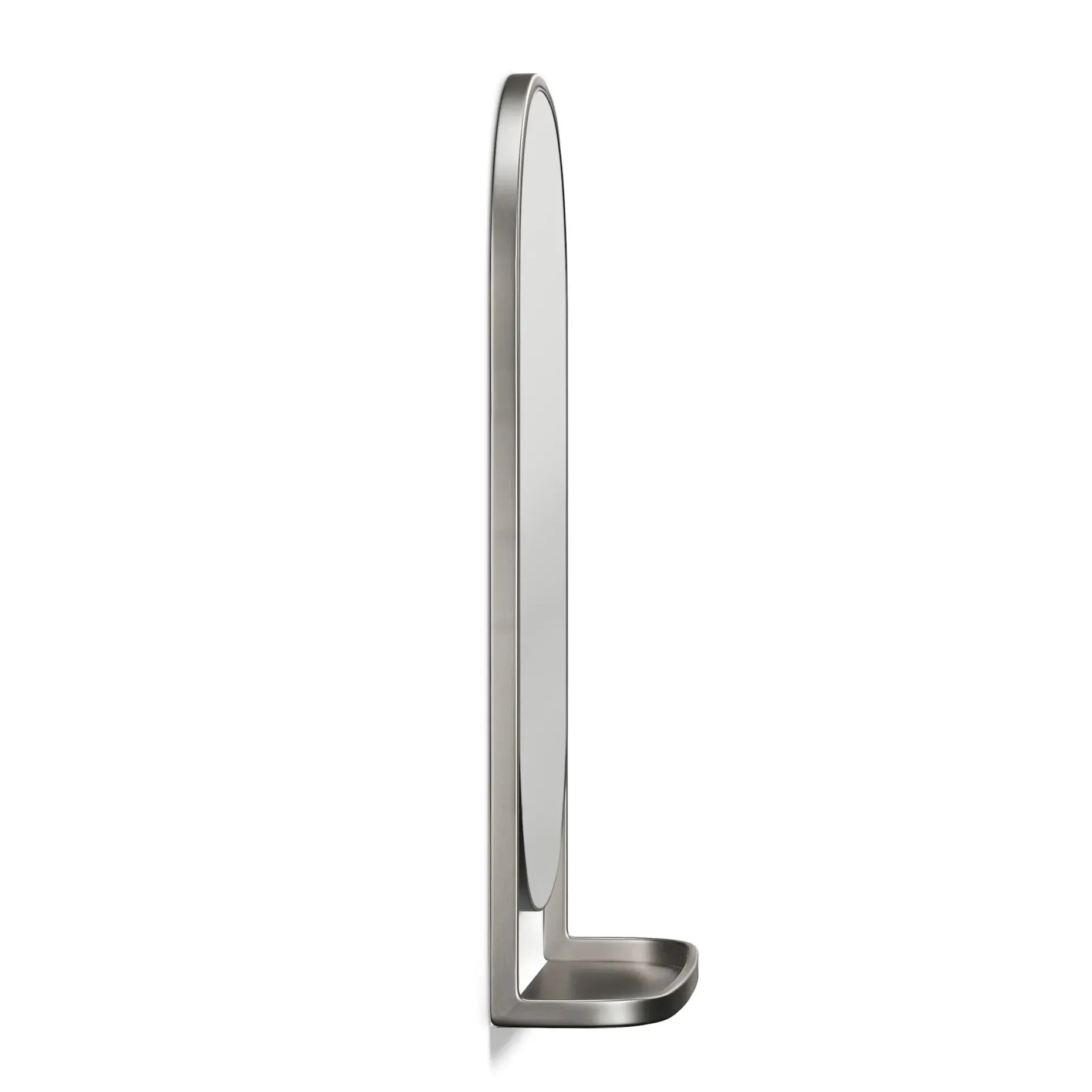 Klein Wall Mirror - Brushed Nickel