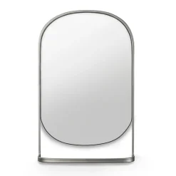 Klein Wall Mirror - Brushed Nickel