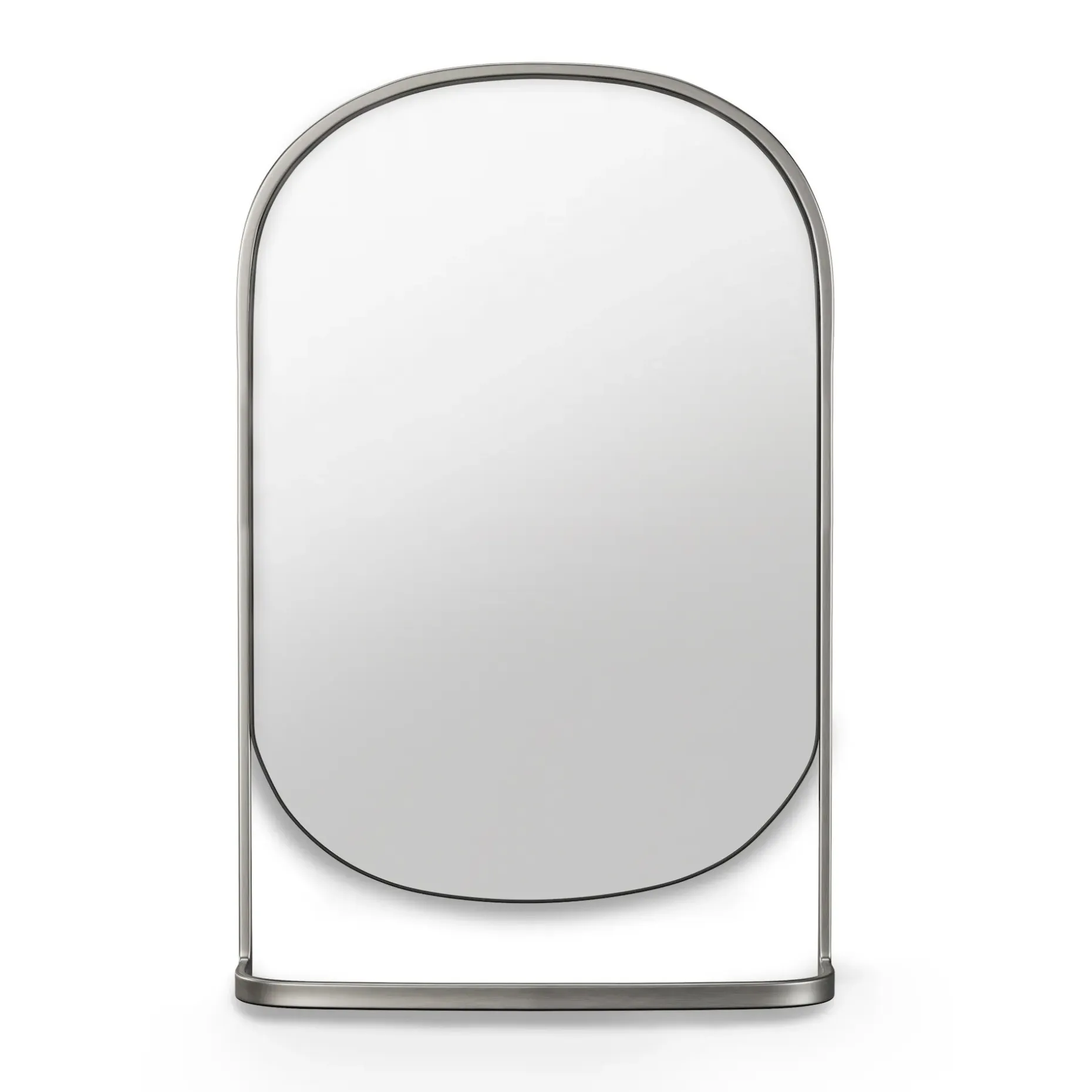 Klein Wall Mirror - Brushed Nickel