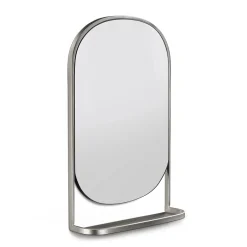 Klein Wall Mirror - Brushed Nickel