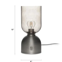 Koepel Small Table Lamp - Gunmetal