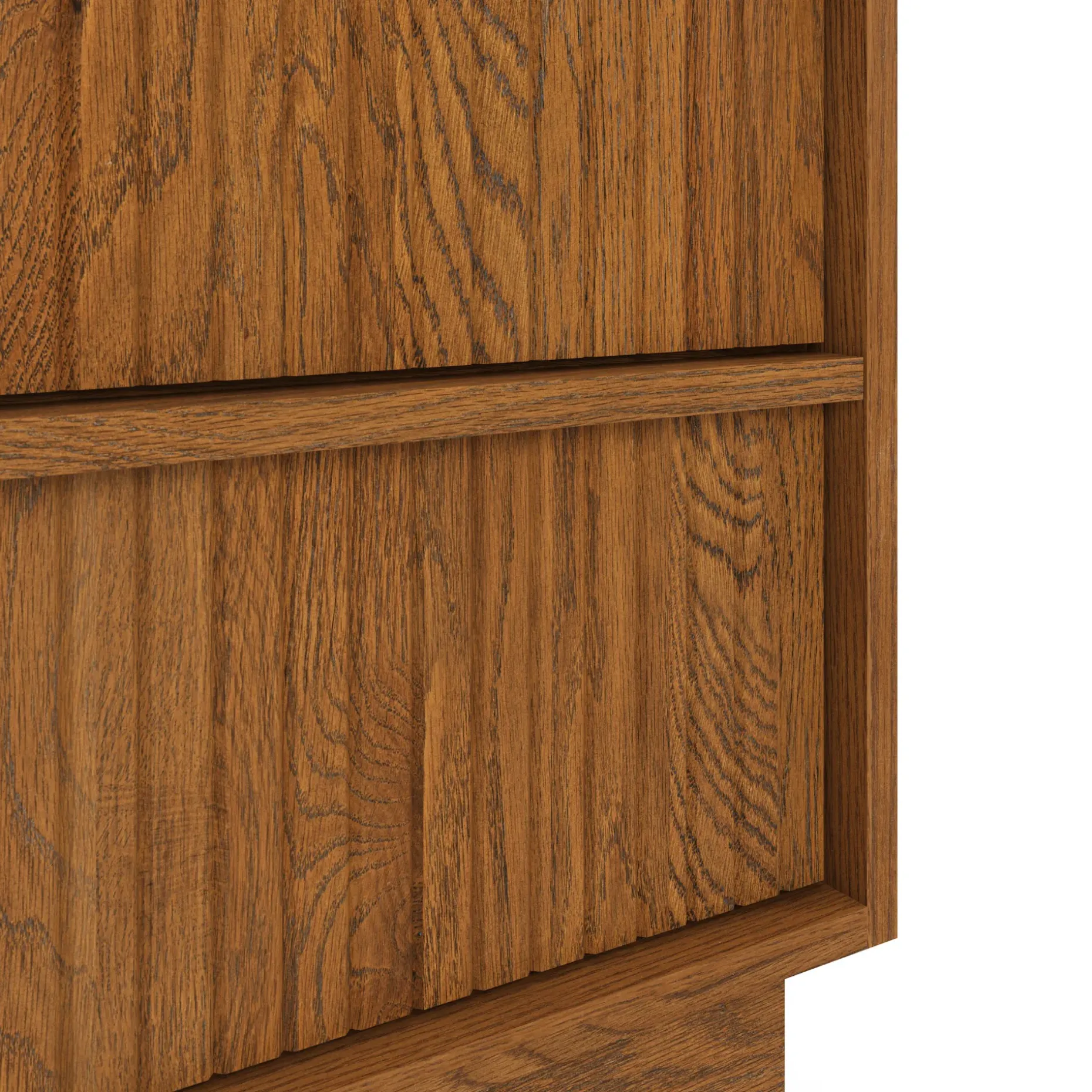 Kouva 5-Drawer Chest - Smoked Oak