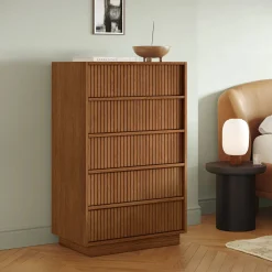 Kouva 5-Drawer Chest - Smoked Oak