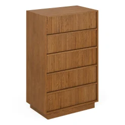 Kouva 5-Drawer Chest - Smoked Oak