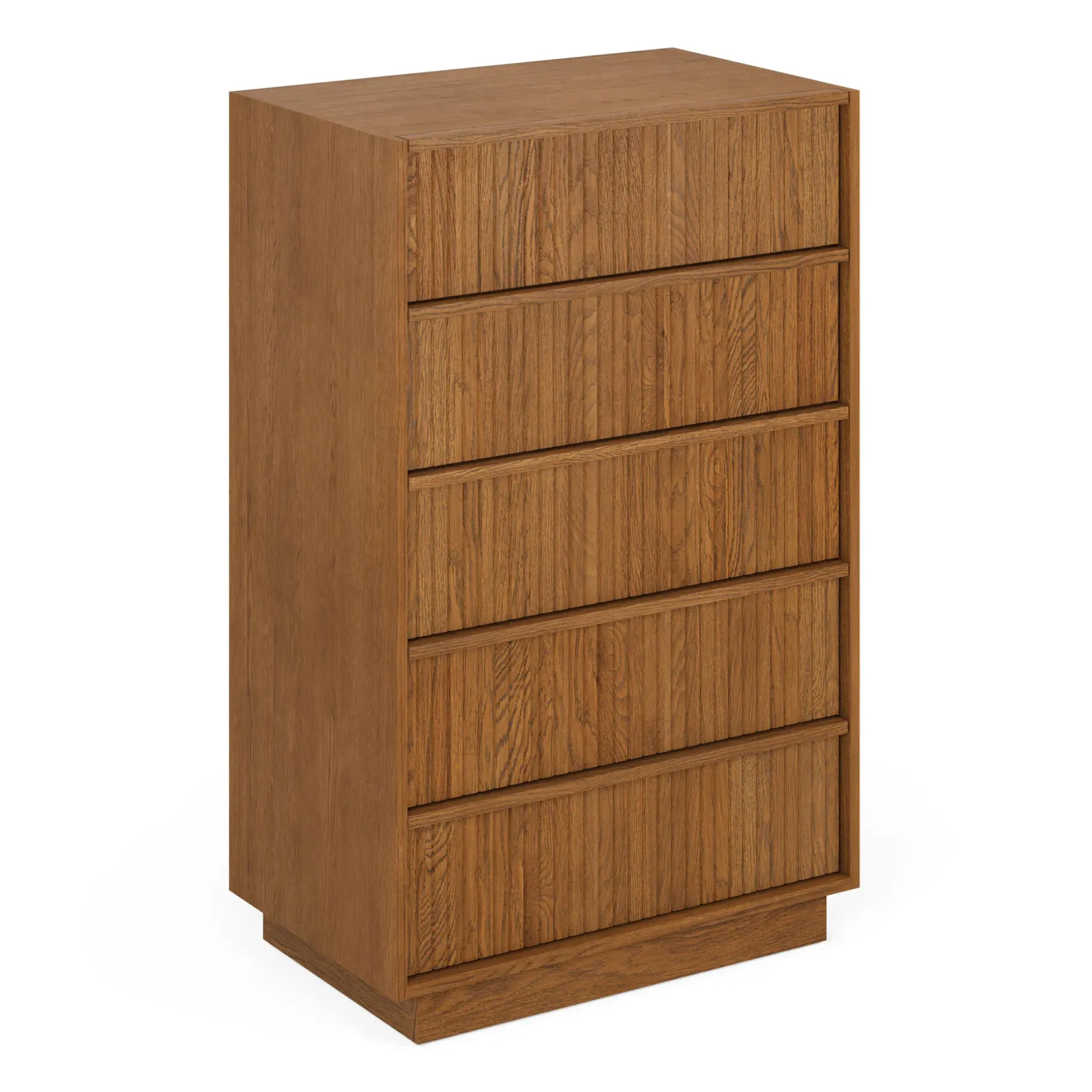 Kouva 5-Drawer Chest - Smoked Oak