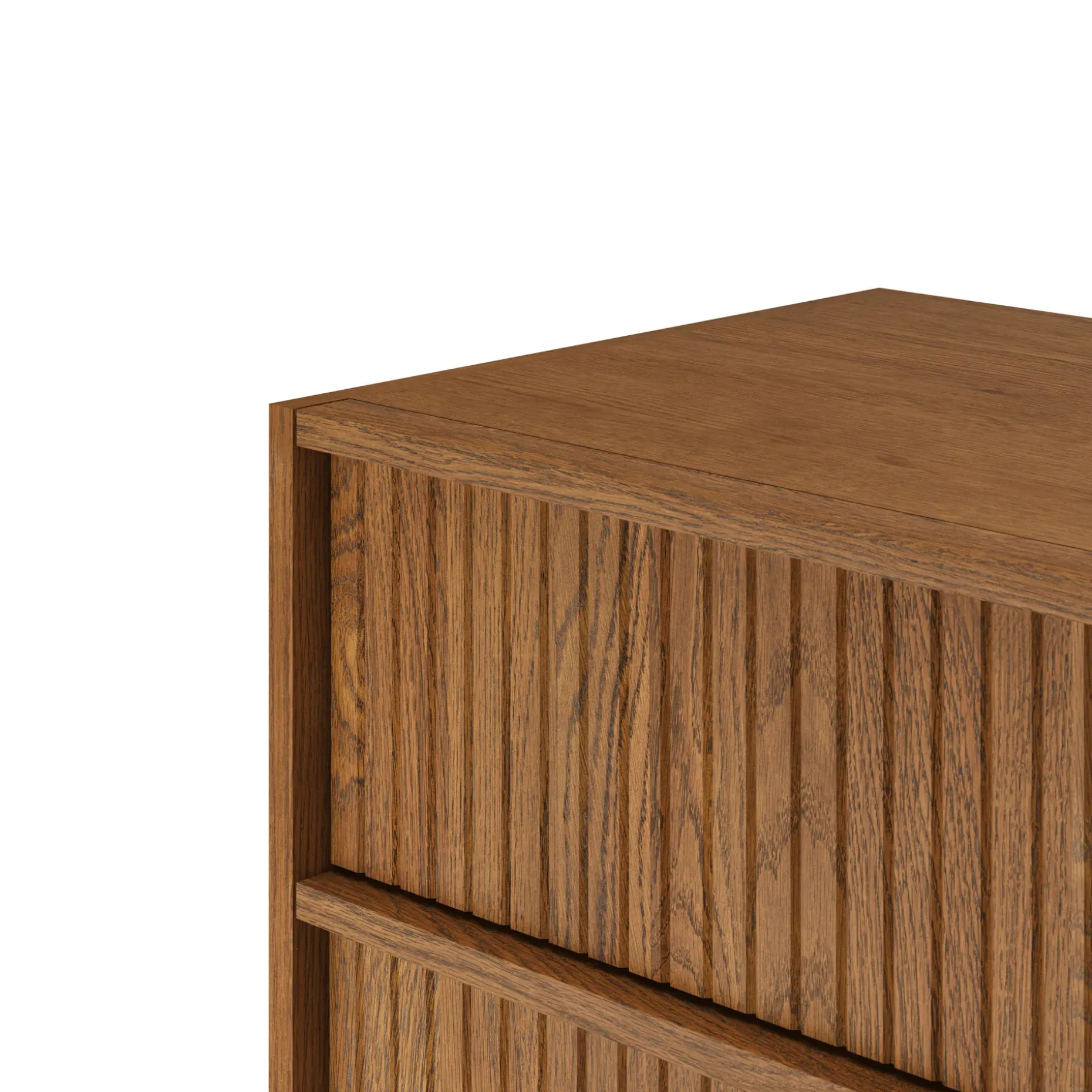 Kouva 5-Drawer Chest - Smoked Oak
