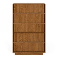 Kouva 5-Drawer Chest - Smoked Oak