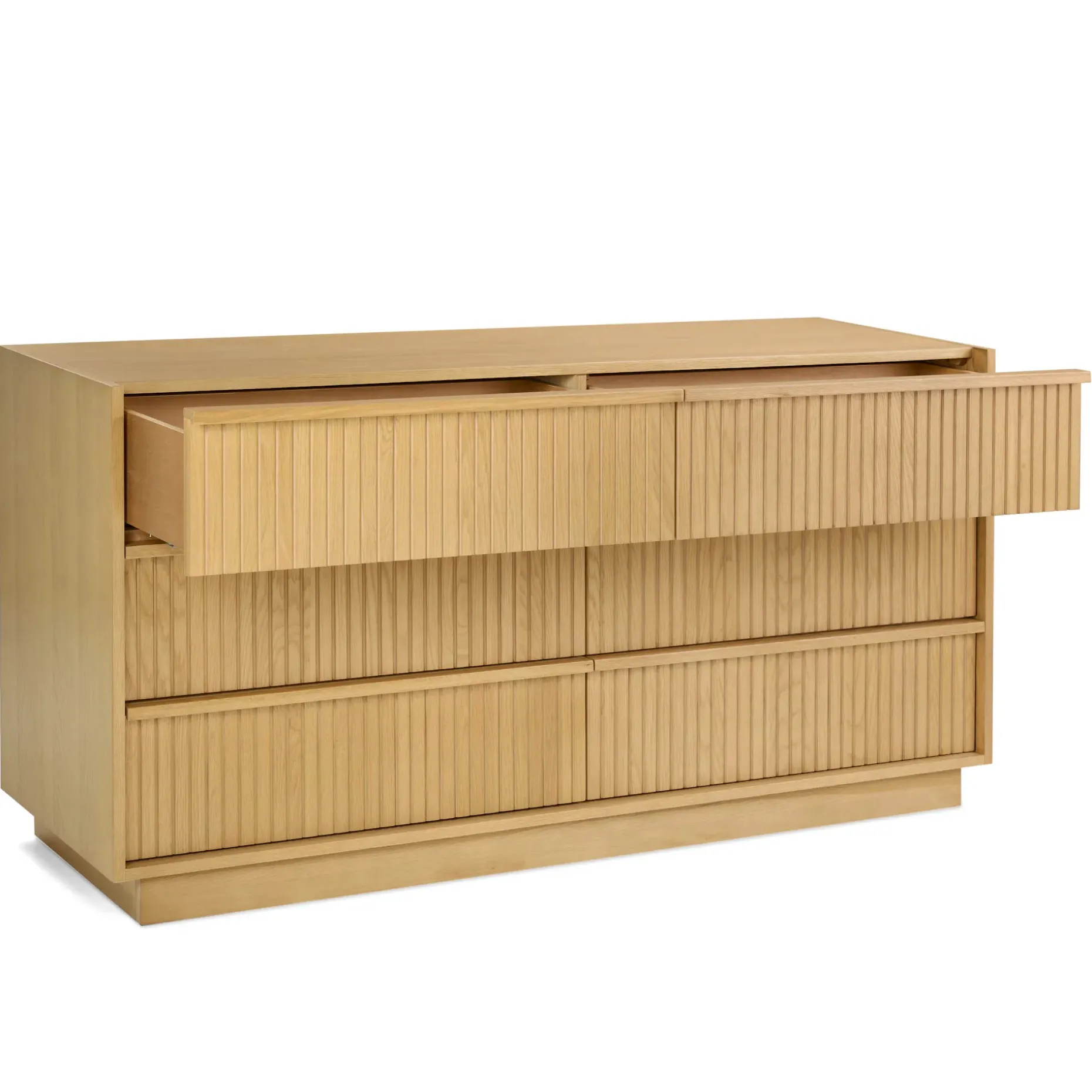 Kouva 6-Drawer Dresser - Natural Oak