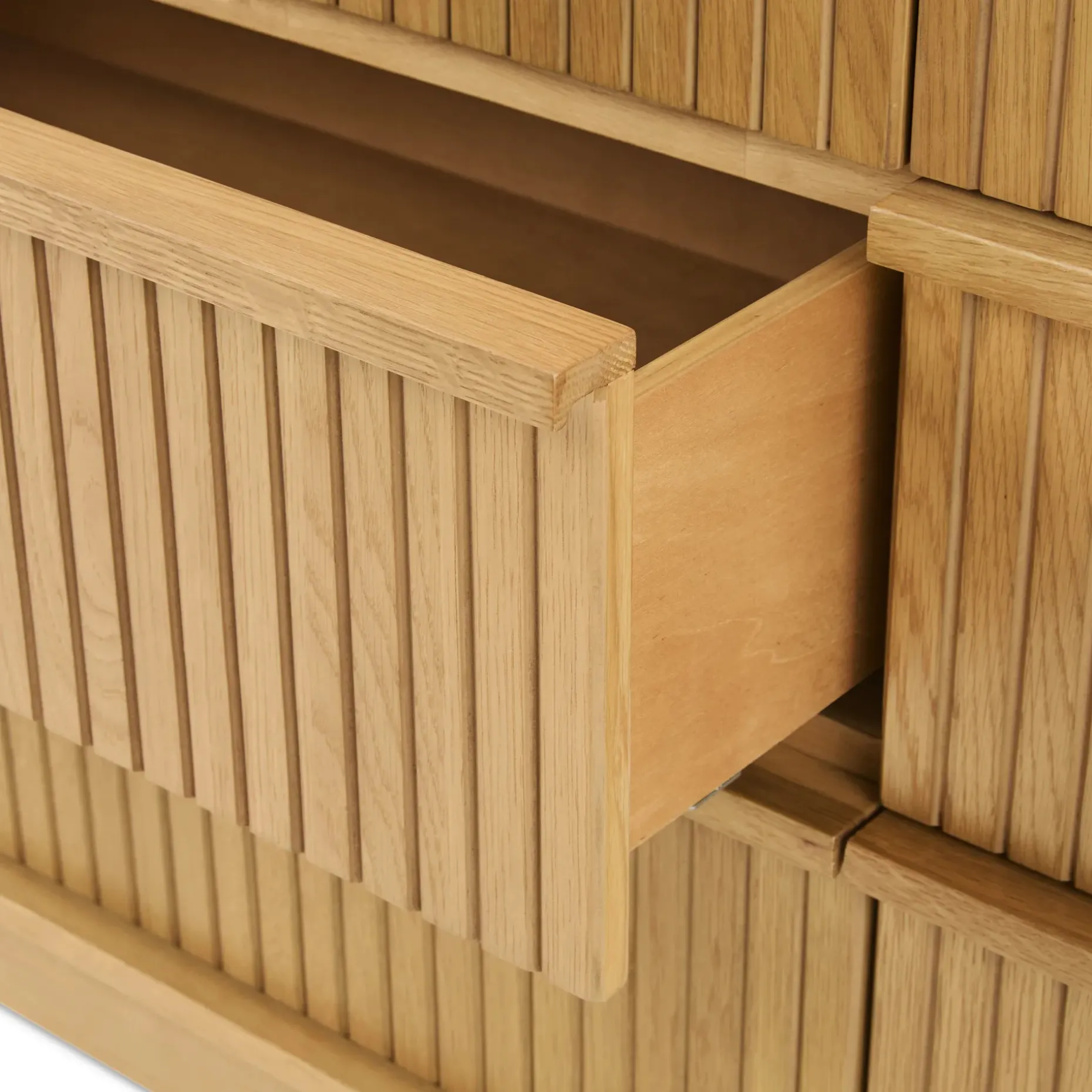 Kouva 6-Drawer Dresser - Natural Oak