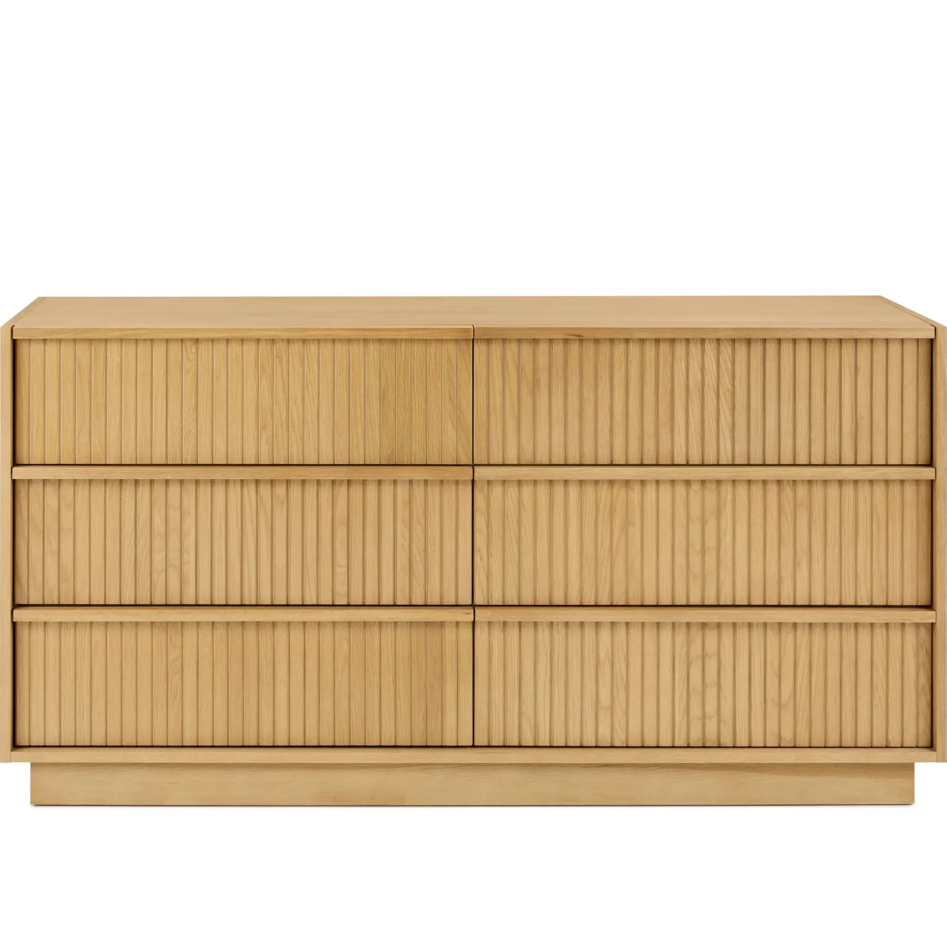 Kouva 6-Drawer Dresser - Natural Oak