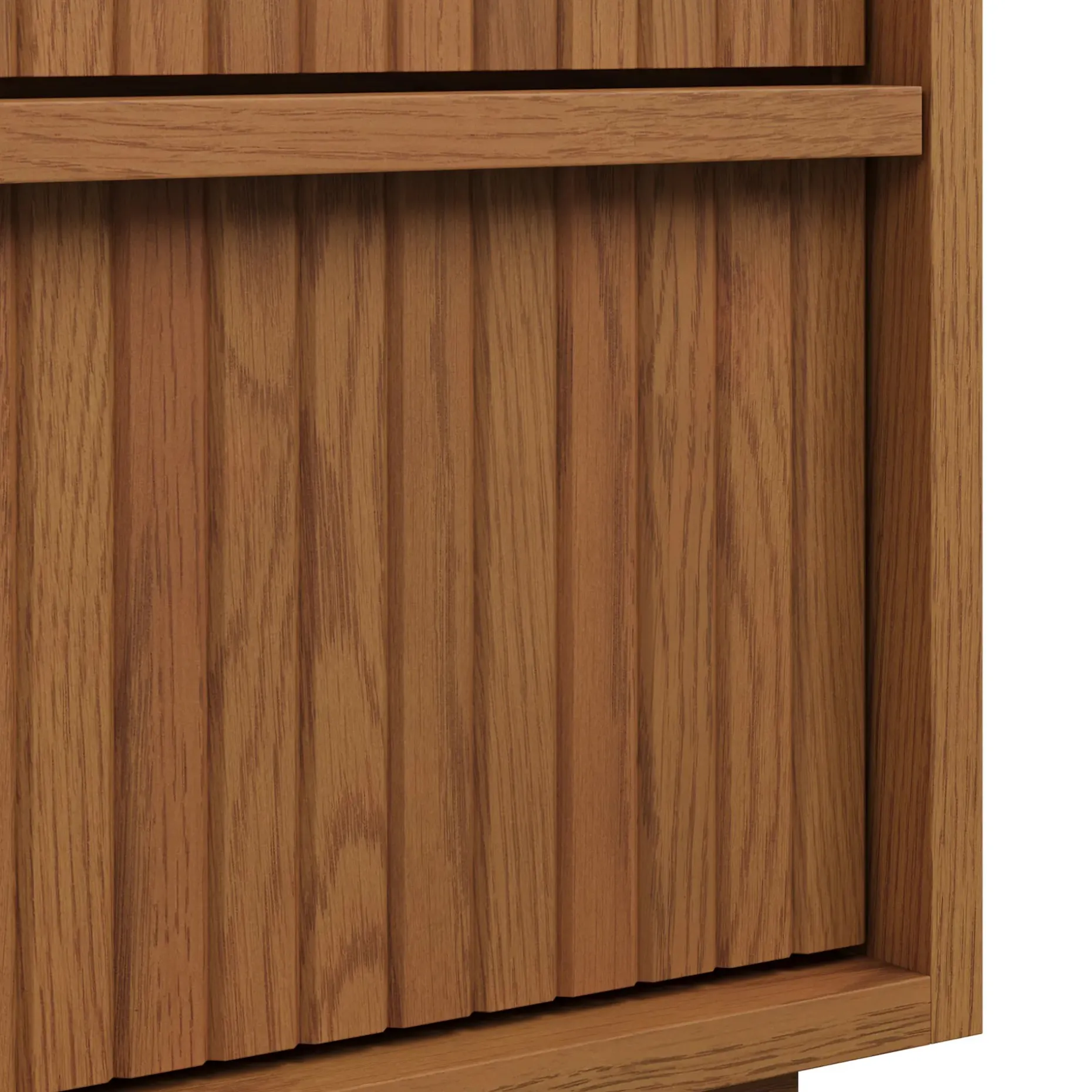 Kouva 6-Drawer Dresser - Smoked Oak