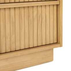 Kouva 2-Drawer Nightstand - Natural Oak