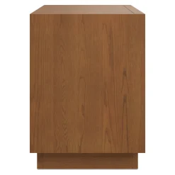 Kouva 2-Drawer Nightstand - Smoked Oak