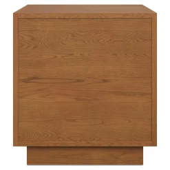 Kouva 2-Drawer Nightstand - Smoked Oak