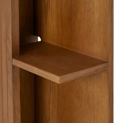 Kouva King Storage Headboard - Smoked Oak