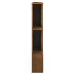 Kouva King Storage Headboard - Smoked Oak