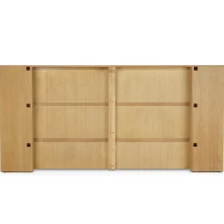 Kouva King Storage Headboard - Natural Oak