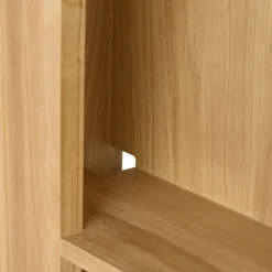 Kouva King Storage Headboard - Natural Oak