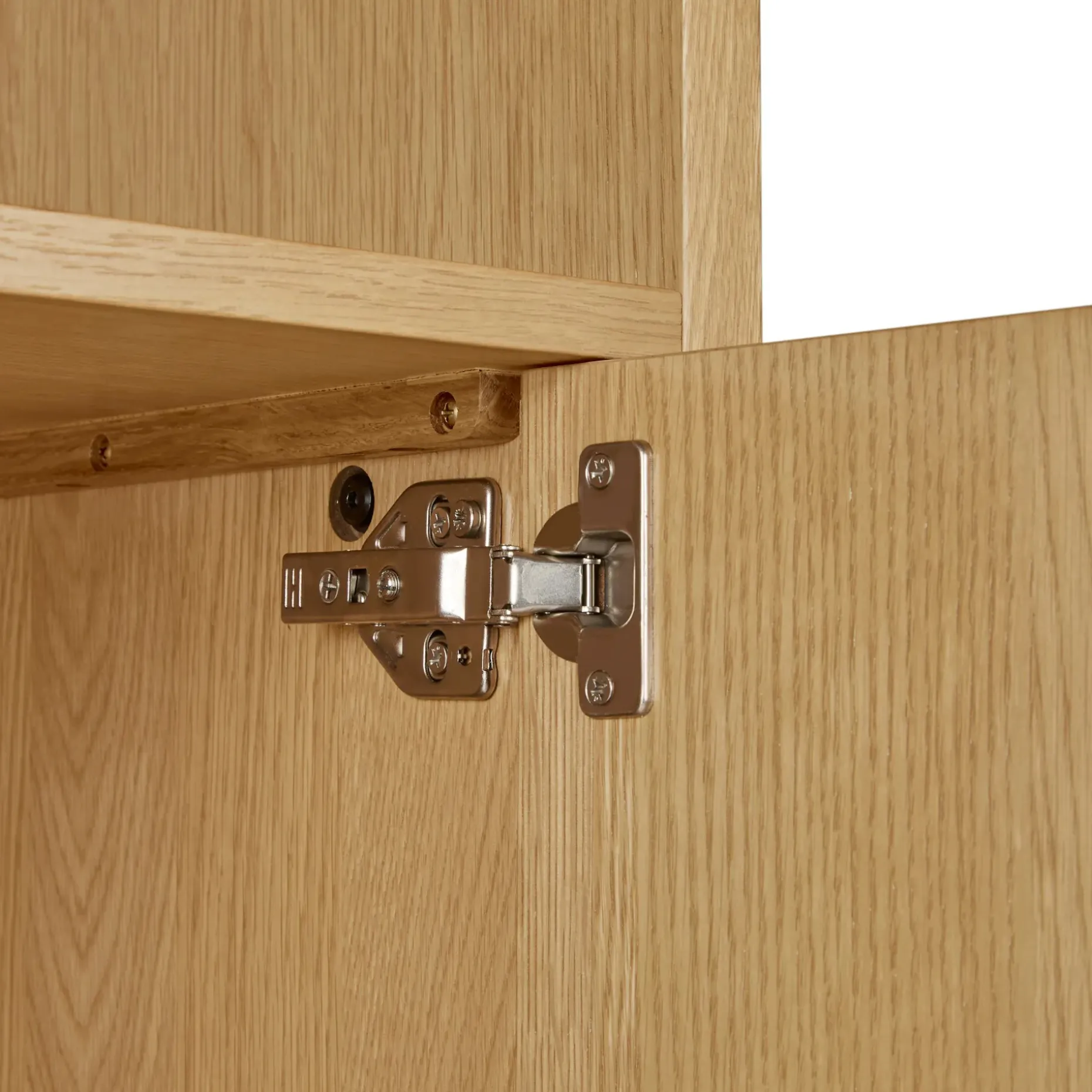 Kouva 45.75" Modular Wall Desk - Natural Oak