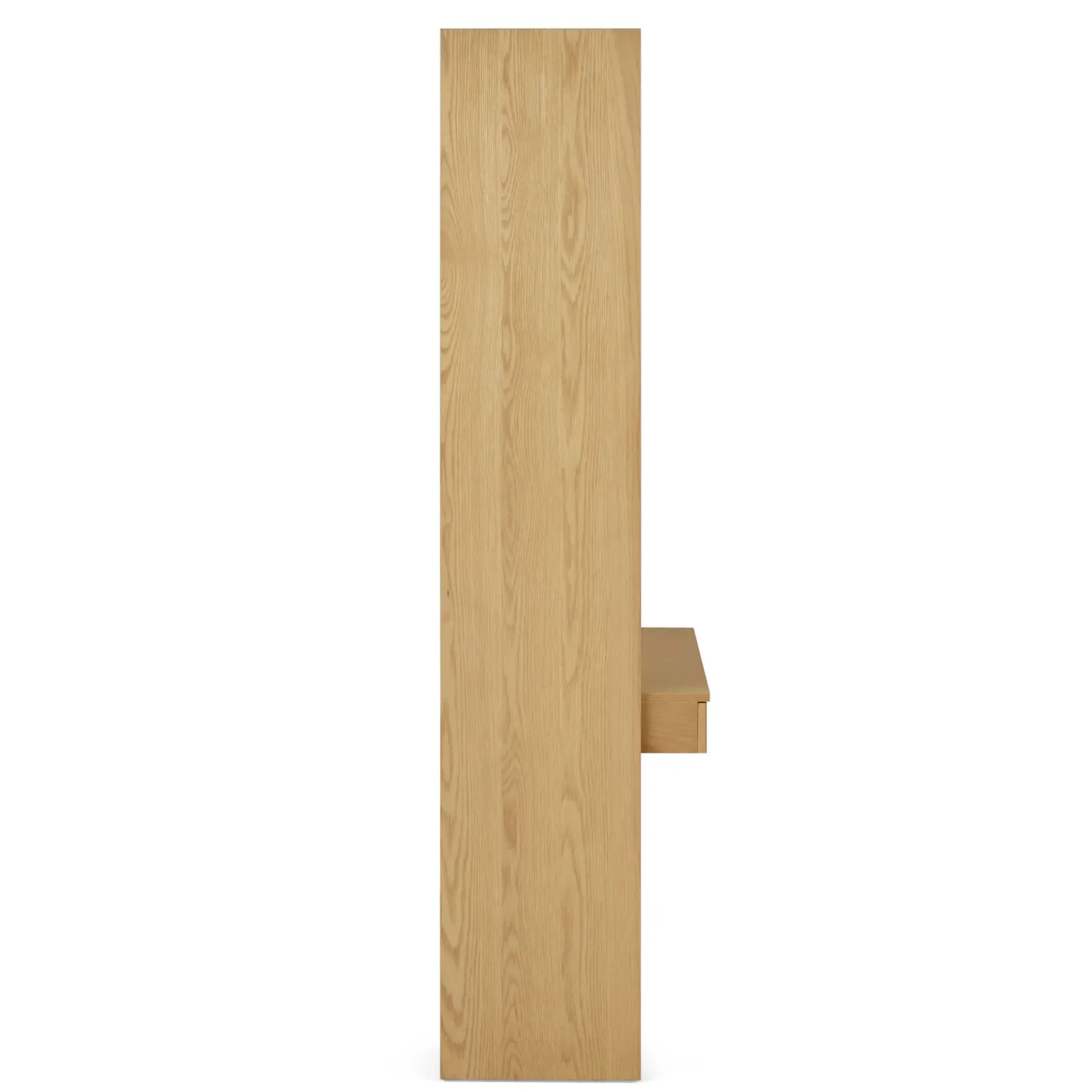 Kouva 45.75" Modular Wall Desk - Natural Oak
