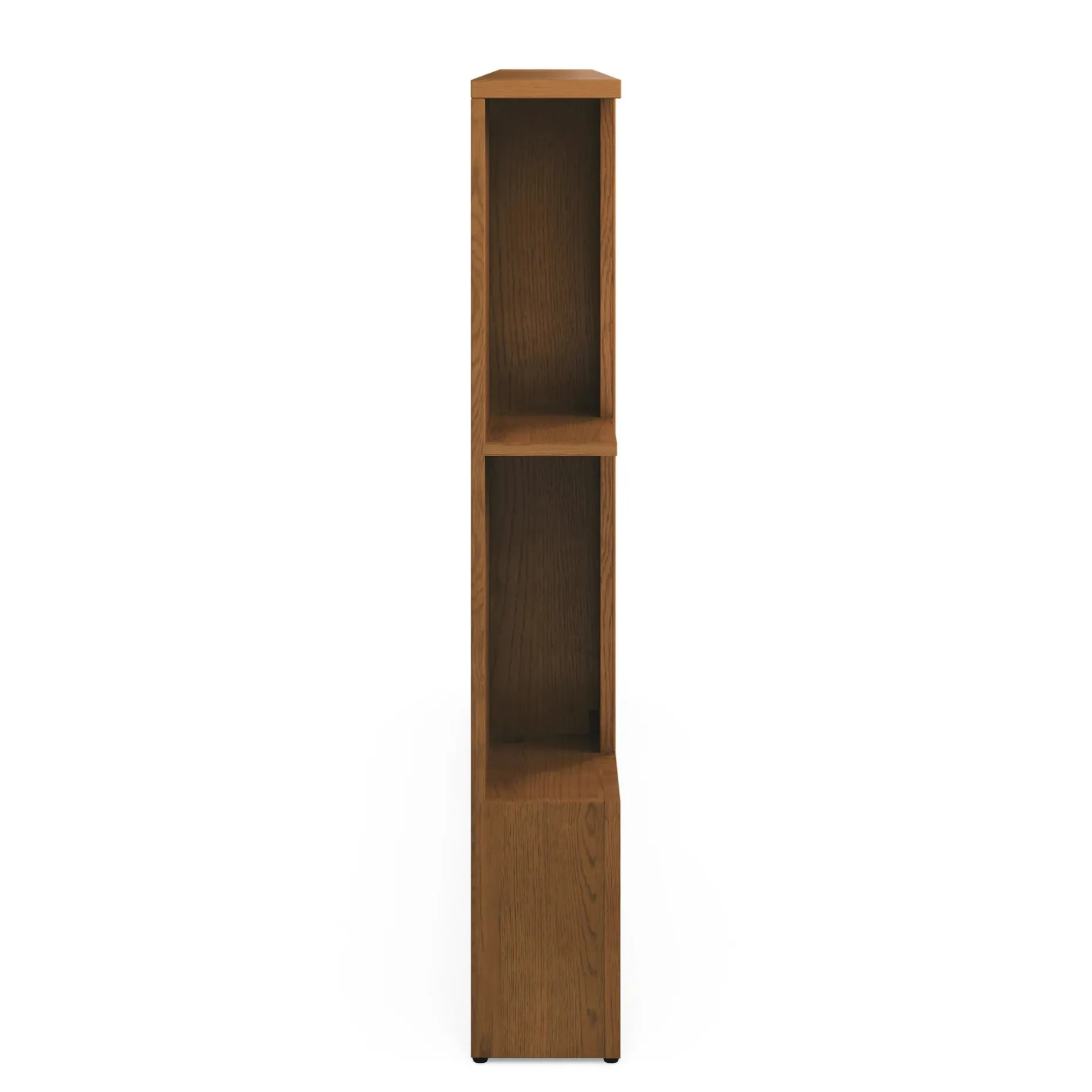 Kouva Queen Storage Headboard - Smoked Oak