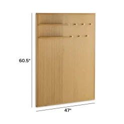 Kouva 47" Wall Panel - Natural Oak