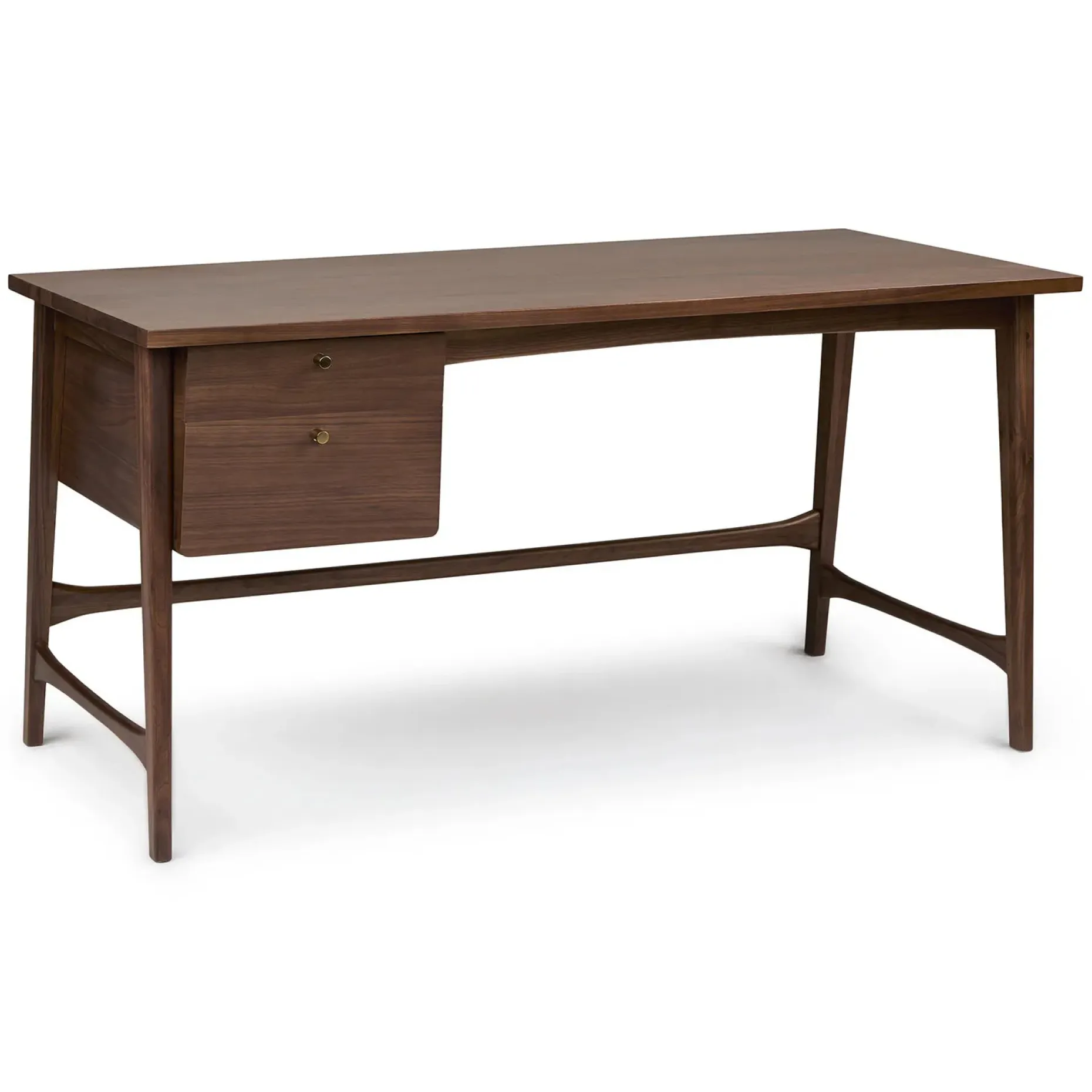 Krossa 58.5" Desk - Walnut