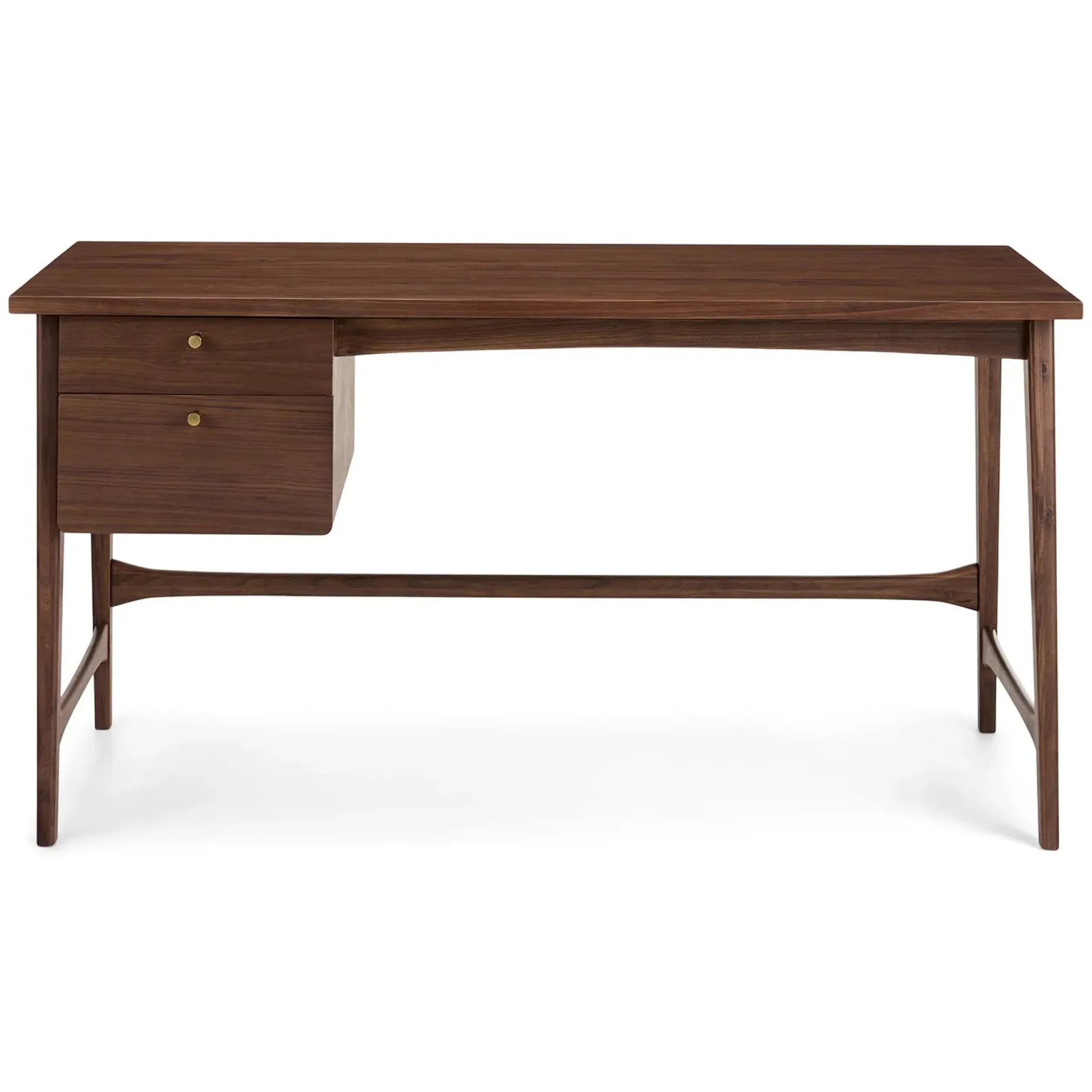 Krossa 58.5" Desk - Walnut