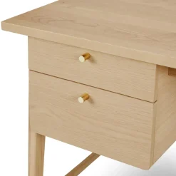 Krossa 58.5" Desk - White Oak